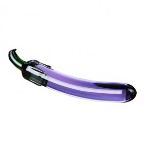 Mizzzee Crystal Penis Dildo (Purple)